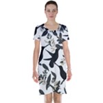 Blackbirds Short Sleeve Nightdress