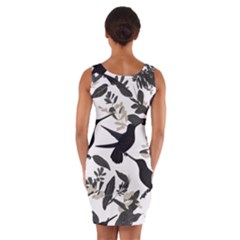 Wrap Front Bodycon Dress 