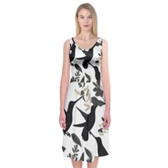 Blackbirds Midi Sleeveless Dress from ArtsNow.com