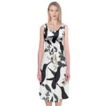 Blackbirds Midi Sleeveless Dress