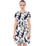 Blackbirds Adorable in Chiffon Dress