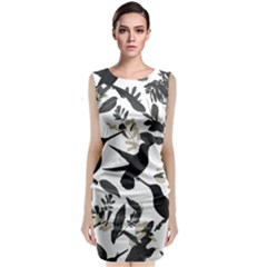 Sleeveless Velvet Midi Dress 