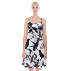 Spaghetti Strap Velvet Dress 
