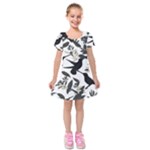 Blackbirds Kids  Short Sleeve Velvet Dress