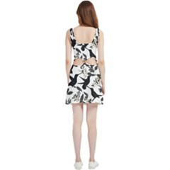 Velour Cutout Dress 