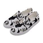 Blackbirds Women s Canvas Slip Ons