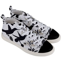 Men s Mid-Top Canvas Sneakers 