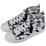 Blackbirds Women s Mid-Top Canvas Sneakers