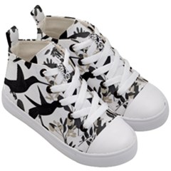 Kids  Mid-Top Canvas Sneakers 