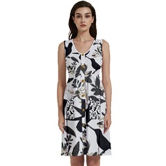 Sleeveless Dress With Pocket 