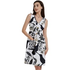 Sleeveless Dress With Pocket 
