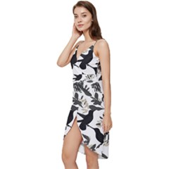 Wrap Frill Dress 