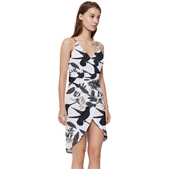 Wrap Frill Dress 