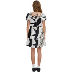Kids  Puff Sleeved Dress 