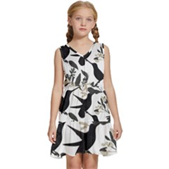 Kids  Sleeveless Tiered Mini Dress 