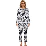 Blackbirds Womens  Long Sleeve Lightweight Pajamas Set