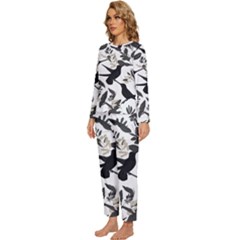 Womens  Long Sleeve Lightweight Pajamas Set 