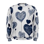 Blue Hearts Men s Sweatshirt