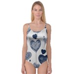Blue Hearts Camisole Leotard 