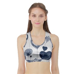 Sports Bra with Border 