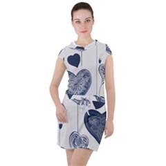 Drawstring Hooded Dress 