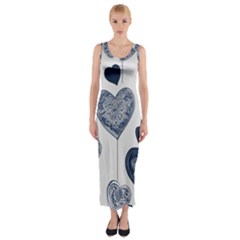 Fitted Maxi Dress 
