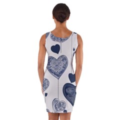 Wrap Front Bodycon Dress 