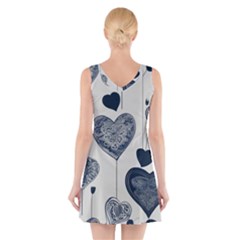 V-Neck Sleeveless Dress 