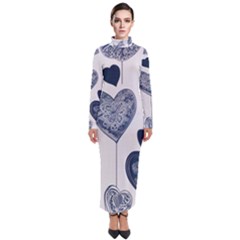 Turtleneck Maxi Dress 