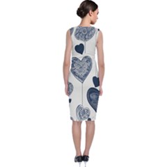 Classic Sleeveless Midi Dress 