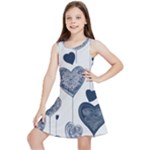 Blue Hearts Kids  Lightweight Sleeveless Dress