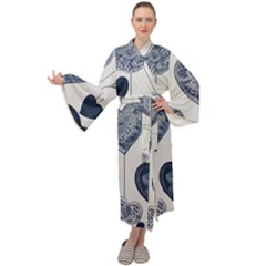 Maxi Velvet Kimono 
