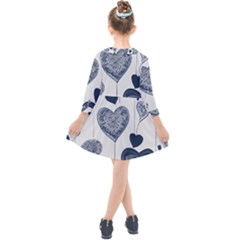 Kids  Quarter Sleeve Shirt Dress 