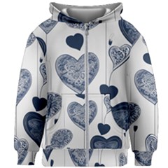 Kids  Zipper Hoodie Without Drawstring 