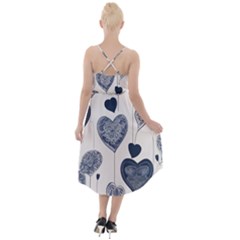 High-Low Halter Chiffon Dress  