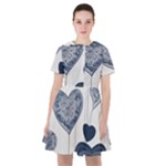 Blue Hearts Sailor Dress