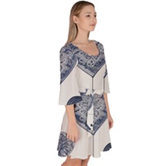 Velour Kimono Dress 