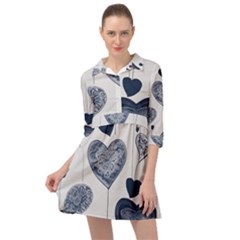 Mini Skater Shirt Dress 
