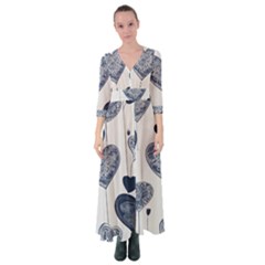 Button Up Maxi Dress 