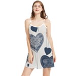 Blue Hearts Summer Frill Dress