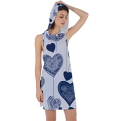 Racer Back Hoodie Dress 