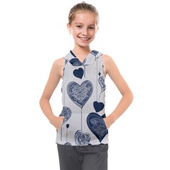 Kids  Sleeveless Hoodie 