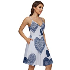 V-Neck Pocket Summer Dress  