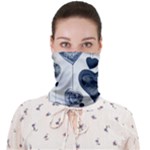 Blue Hearts Face Covering Bandana (Adult)
