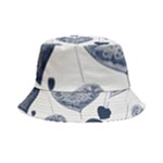 Blue Hearts Inside Out Bucket Hat