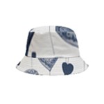 Blue Hearts Inside Out Bucket Hat (Kids)