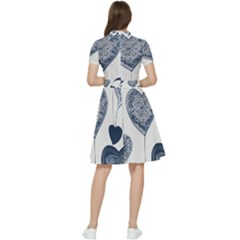 Short Sleeve Waist Detail Dress 