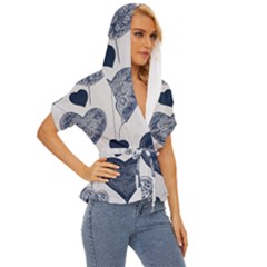 Lightweight Drawstring Hooded Top 