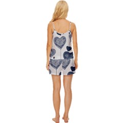 Satin Pajama Short Set 