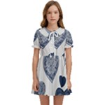 Blue Hearts Kids  Sweet Collar Dress